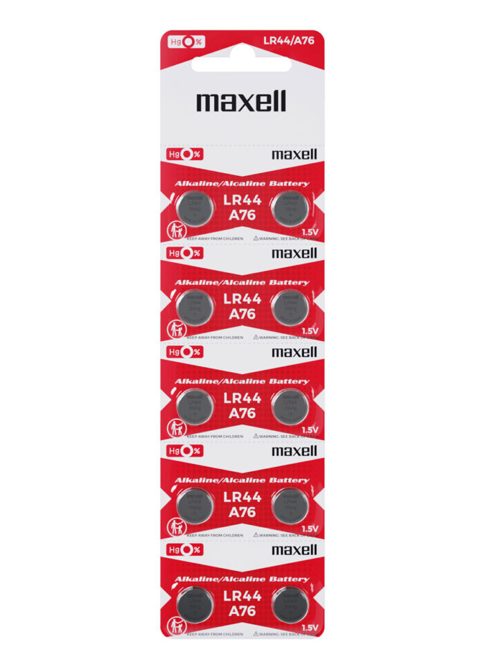 PILA MAXELL LR44 BLISTER DUE PILE